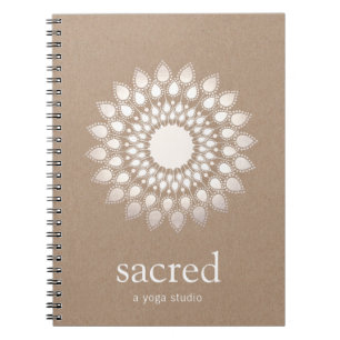 Carnet Enseignant en Yoga et méditation Lotus Mandala