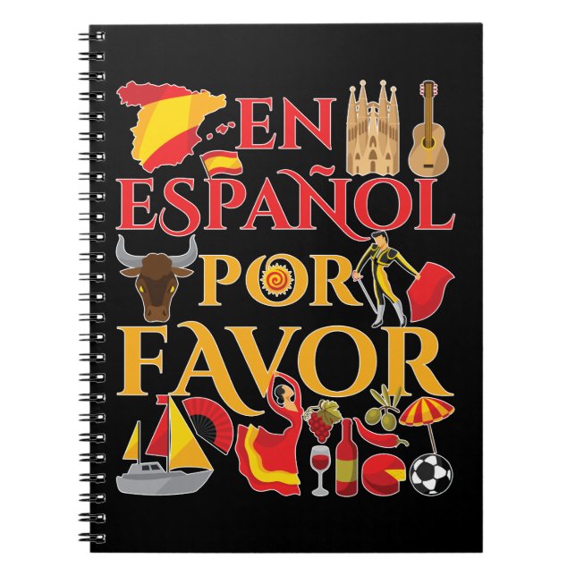 Carnet Enseignant Espagnol En Espanol Por Favoriser (Devant)