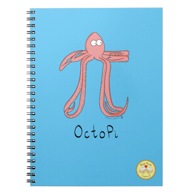 Carnet Enseignant Funny Math Octopus (Devant)