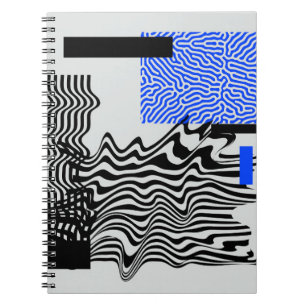 Carnet Ensemble de formes géométriques modernes universel