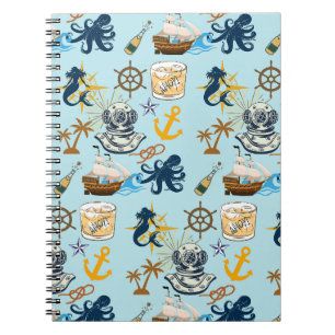 Carnet Enterrement de vie de garçon marin