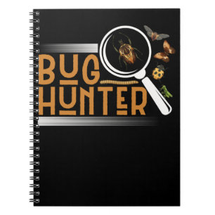 Carnet Entomologiste Chasseur de bogues Insectes drôle Bi