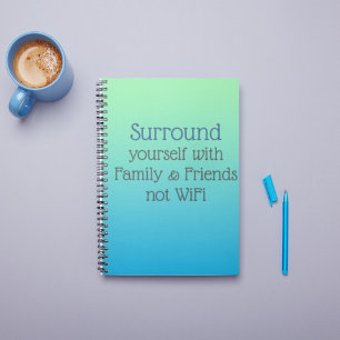 Carnet Entourer le message Good Vibes