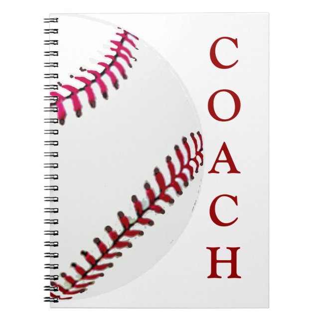 Carnet Entraîneur de base-ball (Devant)