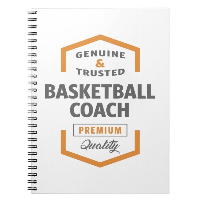 Carnet Entraîneur de basket-ball (Devant)