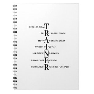 Carnet Entraîneur de football