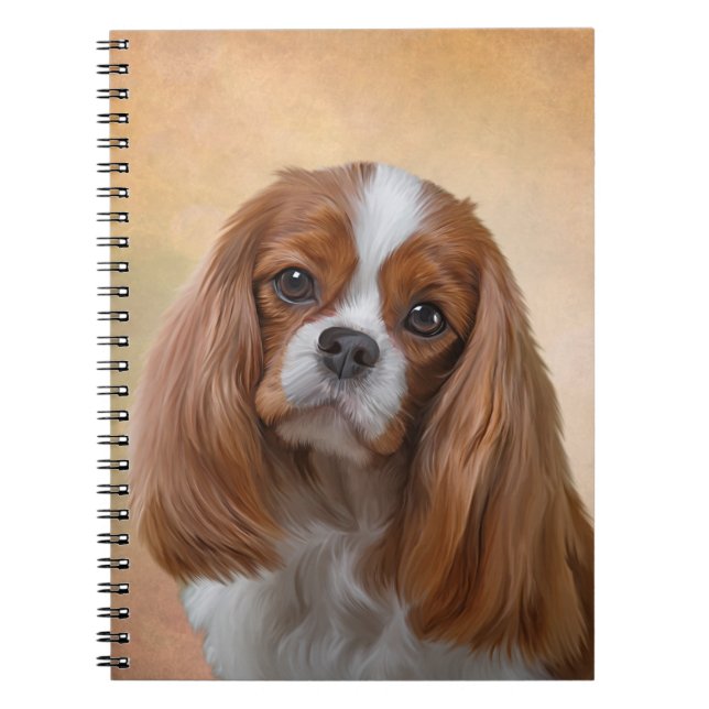 Carnet Épagneul cavalier du Roi Charles de chien de (Devant)