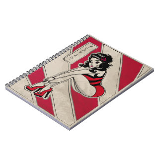 Carnet Épingle japonaise vers le haut sur talons