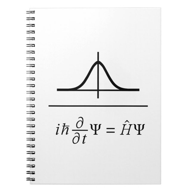 Carnet Équation Schrödinger (Devant)