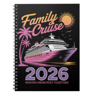 Carnet Équipe de Croisière Familiale 2026 Voyage Correspo