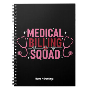 Carnet Équipe de facturation médicale drôle Cadeau de spé