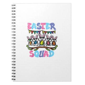 Carnet Équipe de Pâques Lapins Famille Tenue Assortie Hom