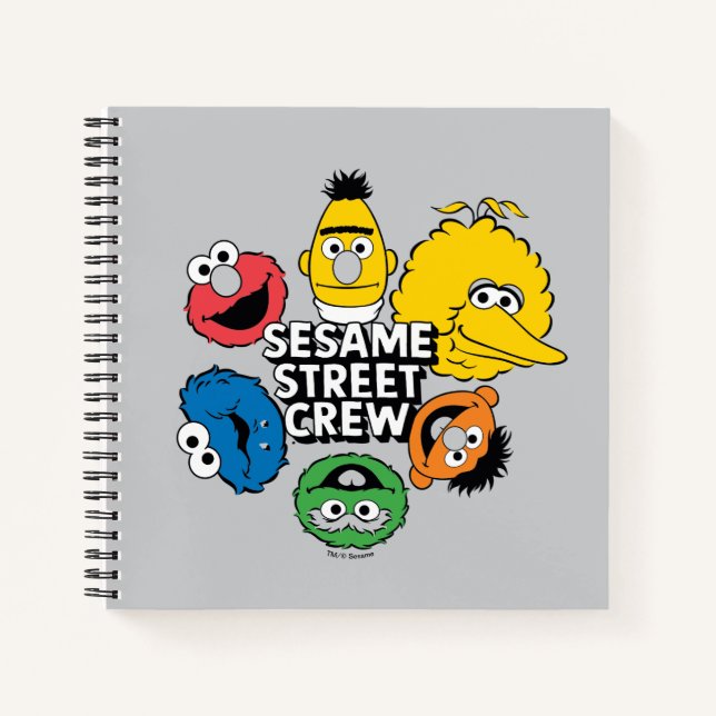 Carnet Équipe de Sesame Street (Devant)