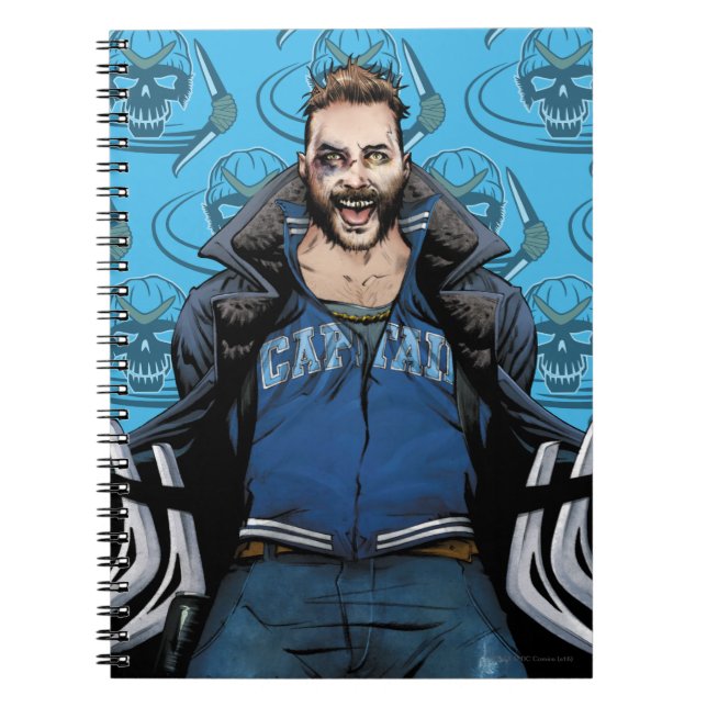 Carnet Équipe de suicide | Boomerang Comic Book Art (Devant)