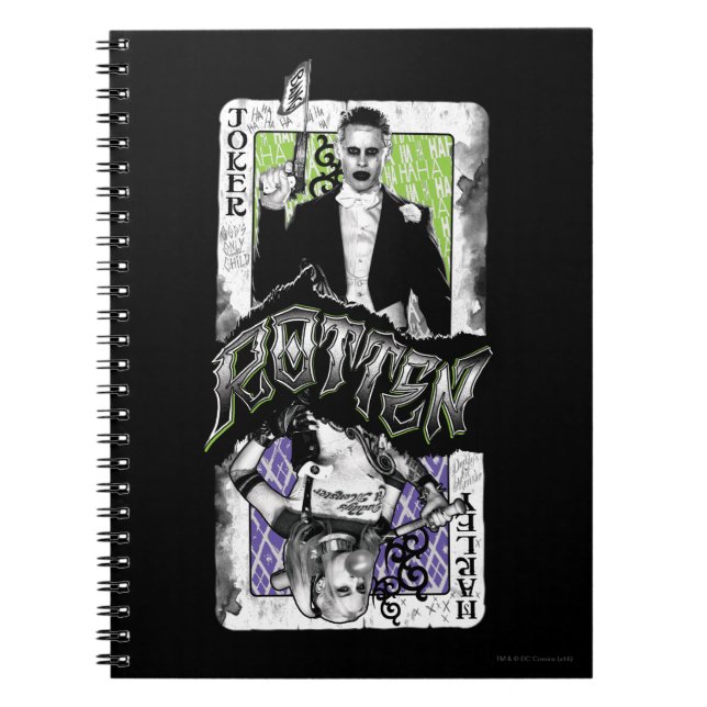 Carnet Équipe de suicide | Joker & Harley Rotten (Devant)