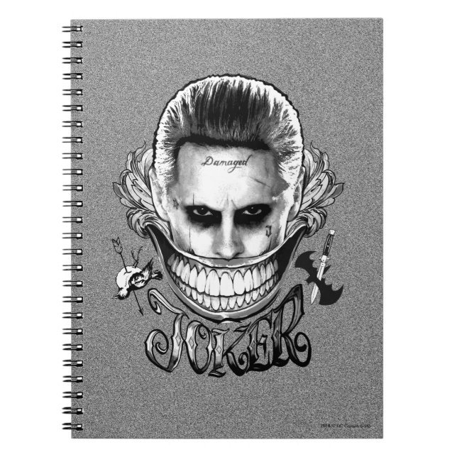 Carnet Équipe de suicide | Joker Smile (Devant)