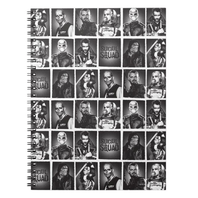 Carnet Équipe de suicide | Motif Annuaire (Devant)