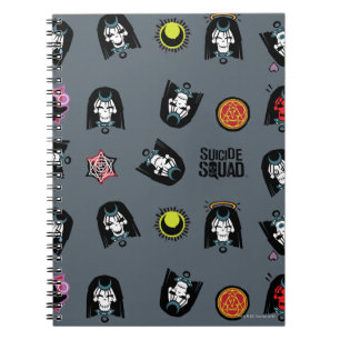 Carnet Équipe de suicide   Motif Emoji Enchantress