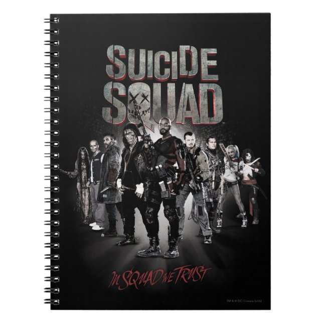 Carnet Équipe de suicide |Task Force X Lineup (Devant)