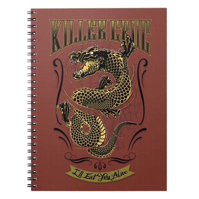 Carnet Équipe de suicide | Tatouage Croc (Devant)