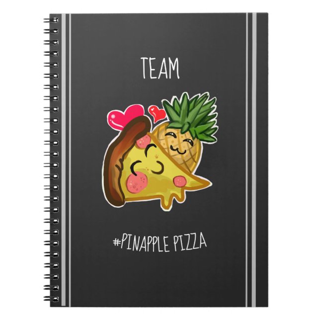 Carnet Équipe Pinapple Pizza (Devant)