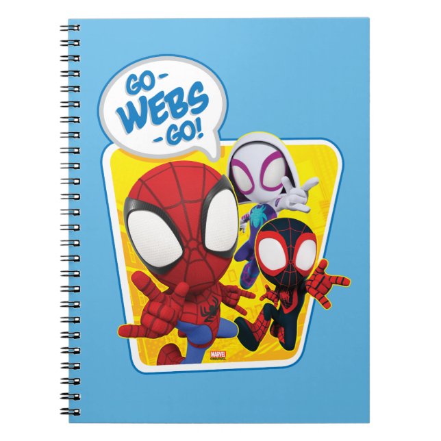 Carnet Équipe Spidey : Go-Webs-Go! (Devant)