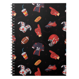 Carnet Équipement sportif de football avec Motif alimenta