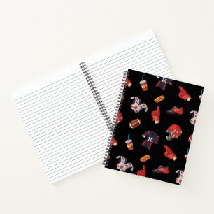 Carnet Équipement sportif de football avec Motif alimenta