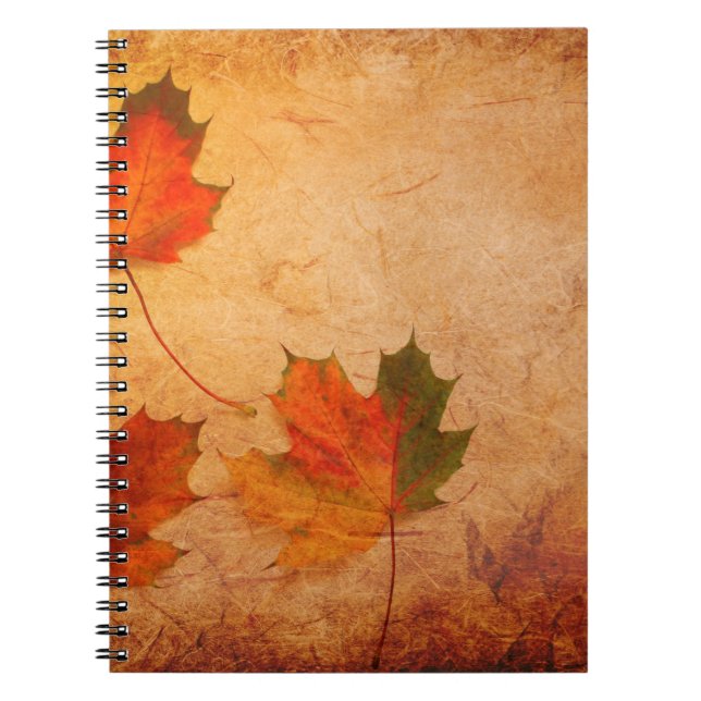 Carnet Érable arrière - plan texture (Devant)