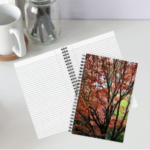 Carnet Érable Coloré d'Automne