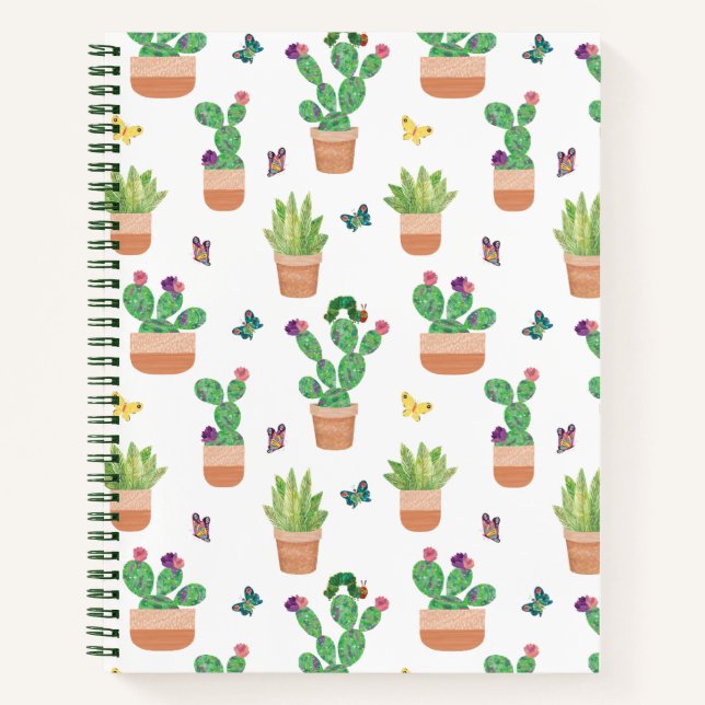 Carnet Eric Carle | Caterpillar, Cactus et Papillon Pa (Devant)