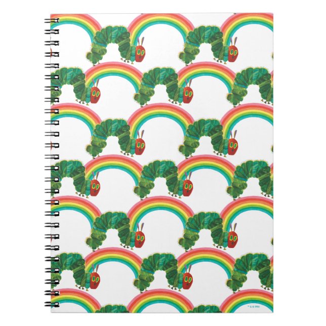 Carnet Eric Carle Le Motif Très Affamé Caterpillar (Devant)