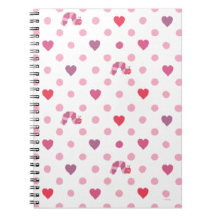 Carnet Eric Carle   Valentine Heart Polka Dot Motif