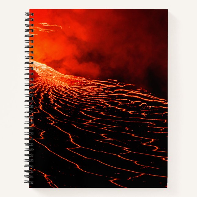 Carnet éruption volcanique (Devant)