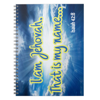 Carnet Ésaïe 42:8