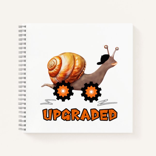 Carnet Escargot rapide (Devant)