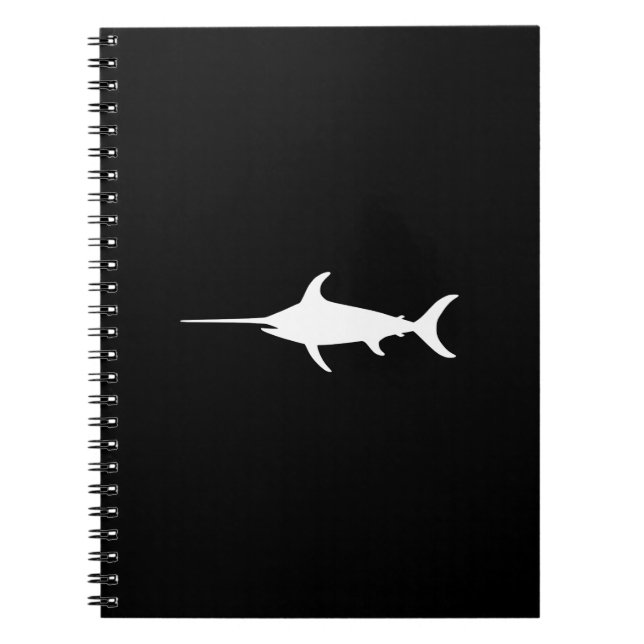 Carnet Espadon blanc (Devant)