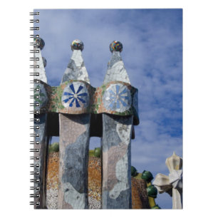 Carnet Espagne, Catalogne, Barcelone. Casa Batllo (1906).
