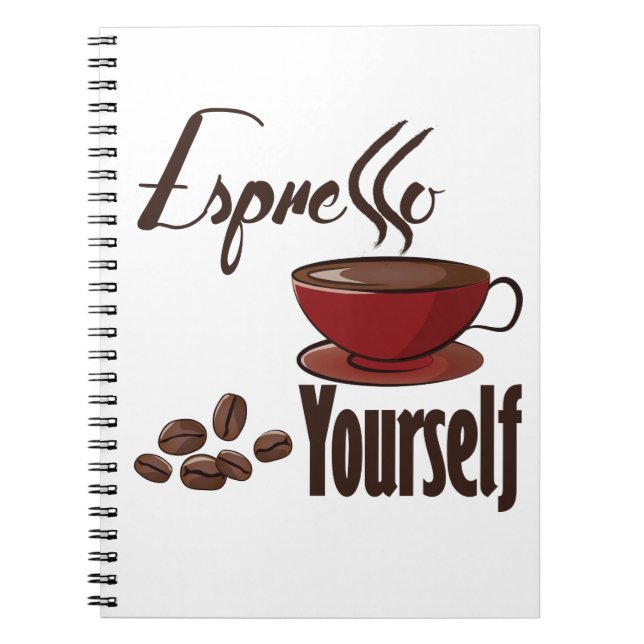 Carnet Espresso Yourself Coffee Pun Vous Express (Devant)