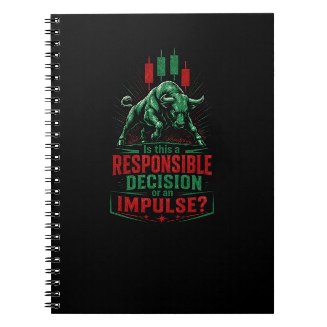 Carnet Esprit de décision responsable ou impulsion commer (Devant)