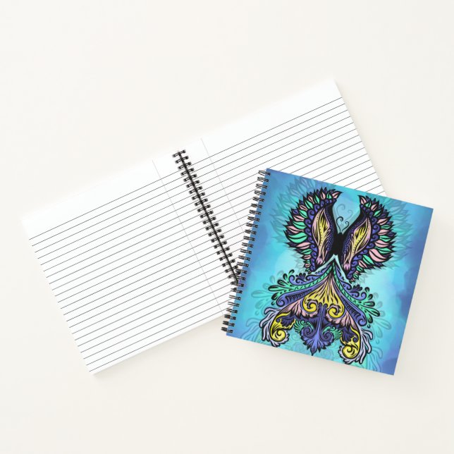 Carnet Esprit mystique papillon (Intérieur)