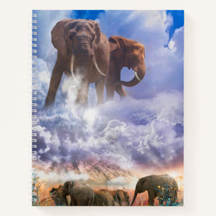 Carnet ESPRITS ÉLÉPHANTS DU Mont Kilimandjaro