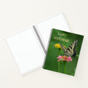 Carnet Esquisse papillon
