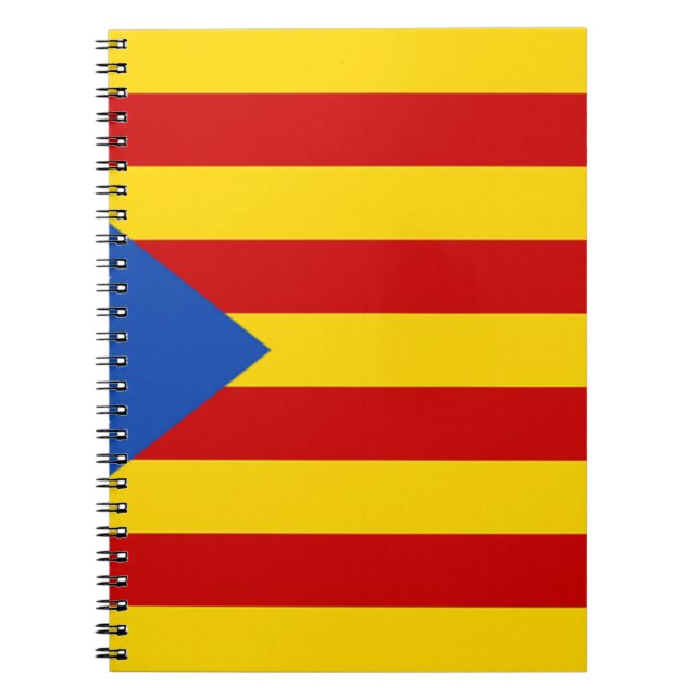 Carnet Estelada, bandera indépendante de Catalunya (Devant)