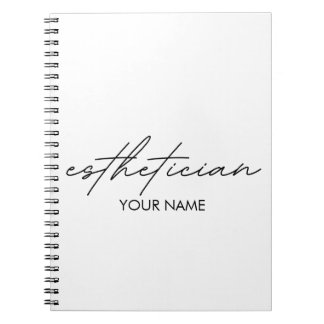 Carnet Esthetician Notebook - Personalized Gift