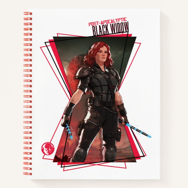 Carnet Et si…? | Black Widou post-apocalyptique du sablie (Devant)