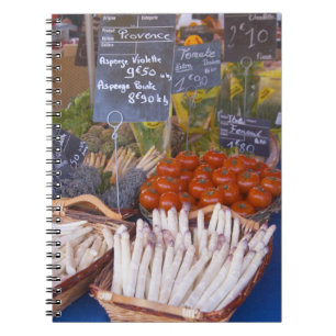 Carnet Étal de marchand de marché de rue avec des blancs