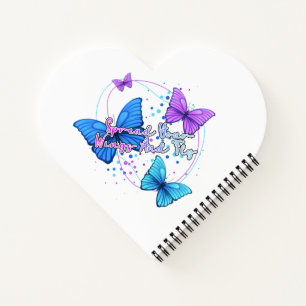Carnet Étalez vos ailes et volez papillon