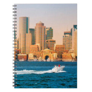 Carnet États-Unis, Massachusetts. Panorama du front de me