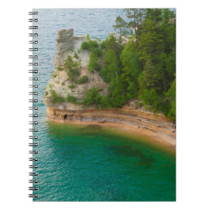 Carnet États-Unis, Michigan. Formation rocheuse du châtea
